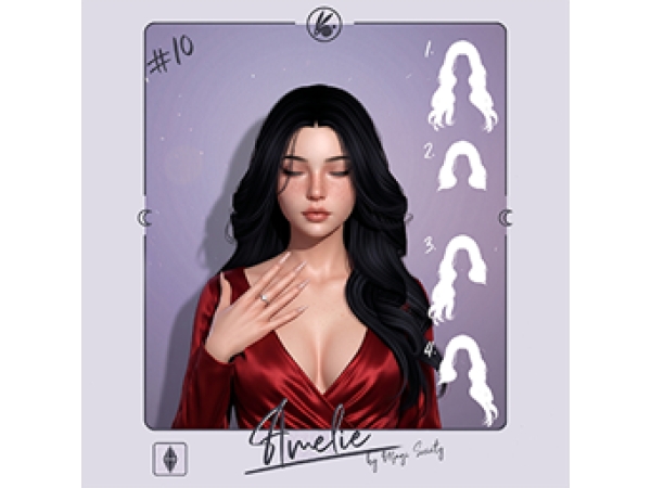 Sims 4 Amelie - Right version