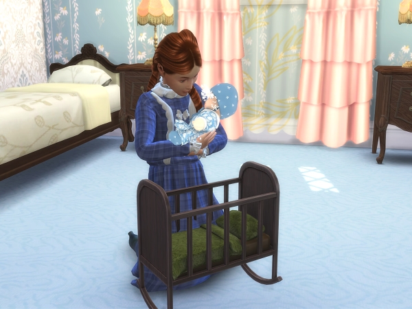Sims 4 Victorian Doll Cradle