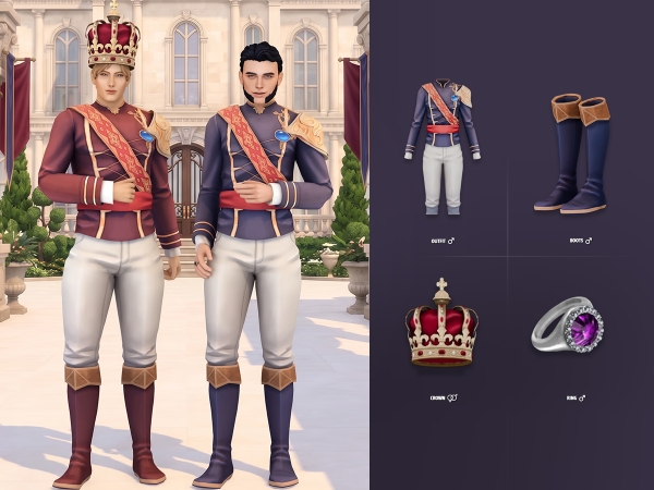 Maxis Match Theo Lookbook - The Sims 4 Custom Content