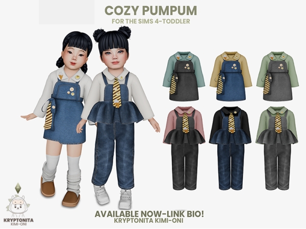 Maxis Match Cozy Pumpum - The Sims 4 Custom Content