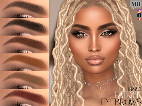 Sims 4 Patrice Eyebrows
