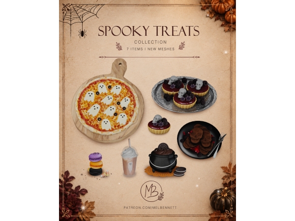 Sims 4 Spooky Treats Collection