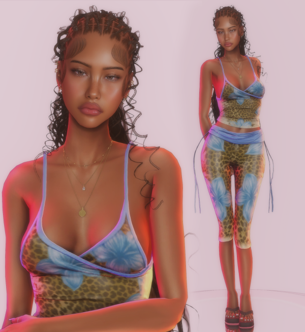 Alpha isla harden by simsfinds - The Sims 4 Custom Content