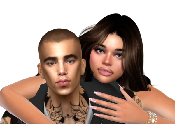 Alpha Crystal and Izaiah - The Sims 4 Custom Content