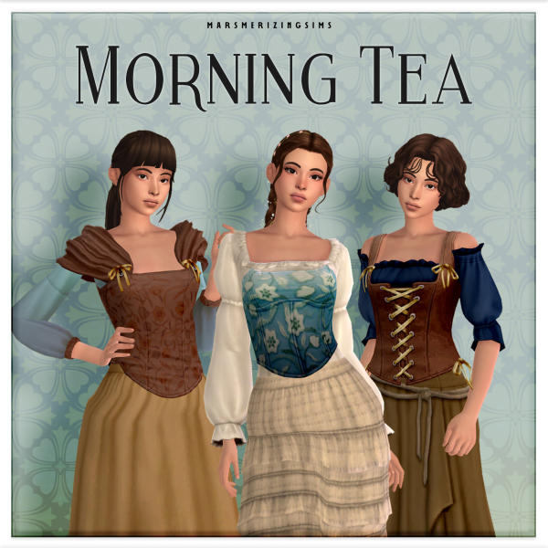 Maxis Match Morning Tea by simsfinds - The Sims 4 Custom Content