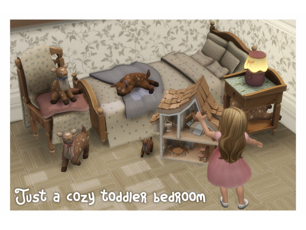 Sims 4 Just a Cozy Toddler Bedroom! by Tamsie