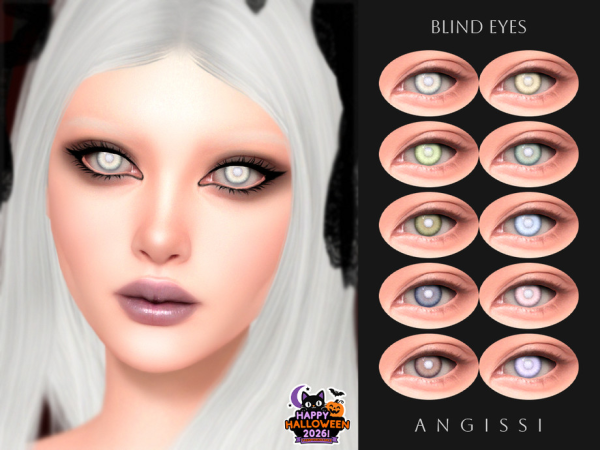 Alpha Blind Eyes by ANGISSI - The Sims 4 Custom Content