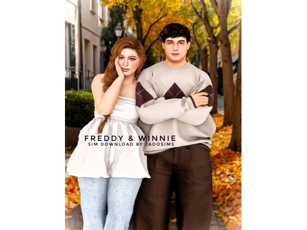 Alpha Freddy Winnie (Sim Download) - The Sims 4 Custom Content
