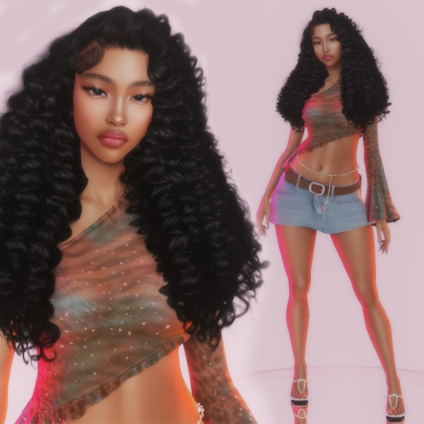 Alpha ahrisims selah by simsfinds - The Sims 4 Custom Content