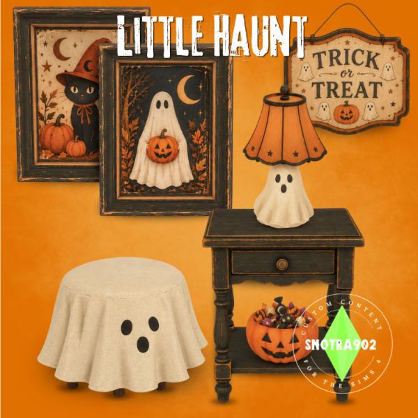 Mix Little Haunt by simsfinds - The Sims 4 Custom Content