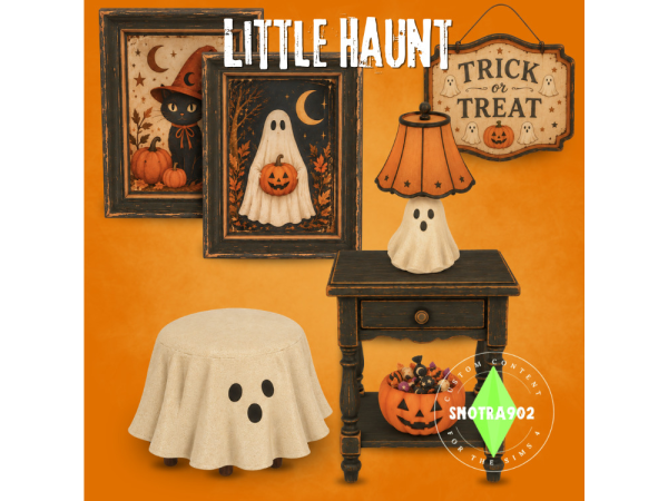 Mix Little Haunt by Snotra902 - The Sims 4 Custom Content