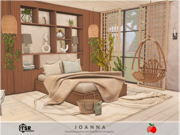 Sims 4 Joanna - bedroom