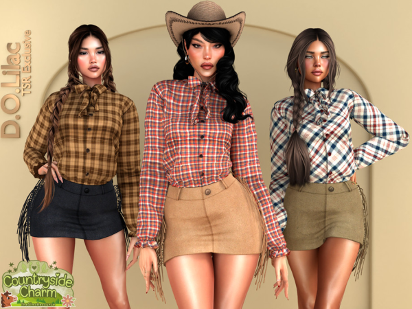 Sims 4 Country Whisper Set