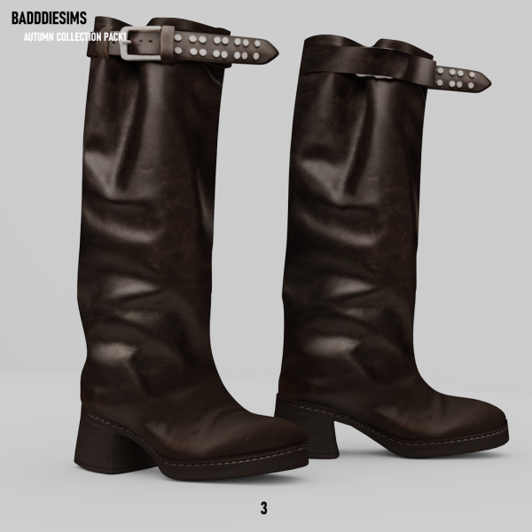 Alpha BADDDIESIMS AUTUMN COLLECTION PACK1 by simsfinds - The Sims 4 Custom Content