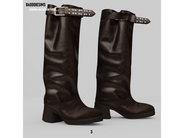 Alpha BADDDIESIMS AUTUMN COLLECTION PACK1 - The Sims 4 Custom Content
