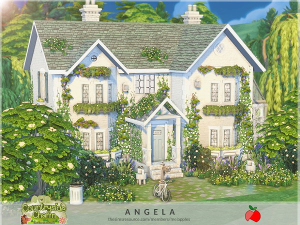 Maxis Match Countryside Charm Angela - The Sims 4 Custom Content
