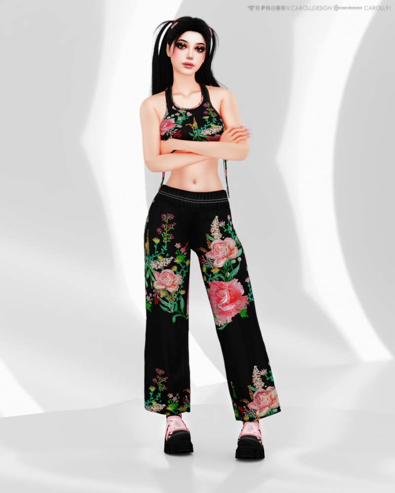 Alpha Melanie Newby by carolldesign - The Sims 4 Custom Content