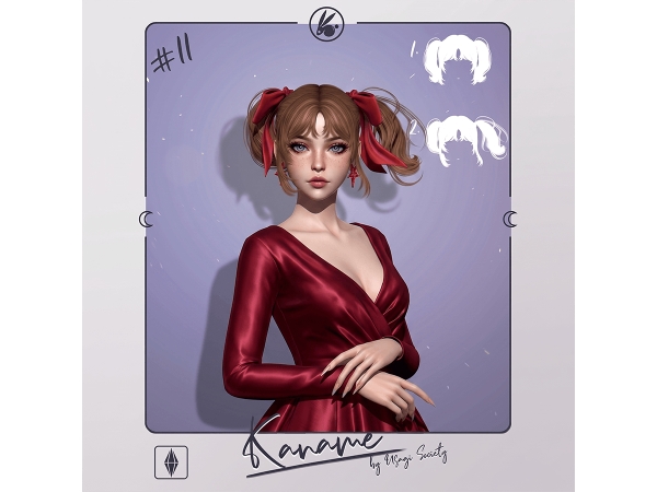 Sims 4 Kaname Floating bow