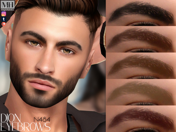 Sims 4 Dion Eyebrows