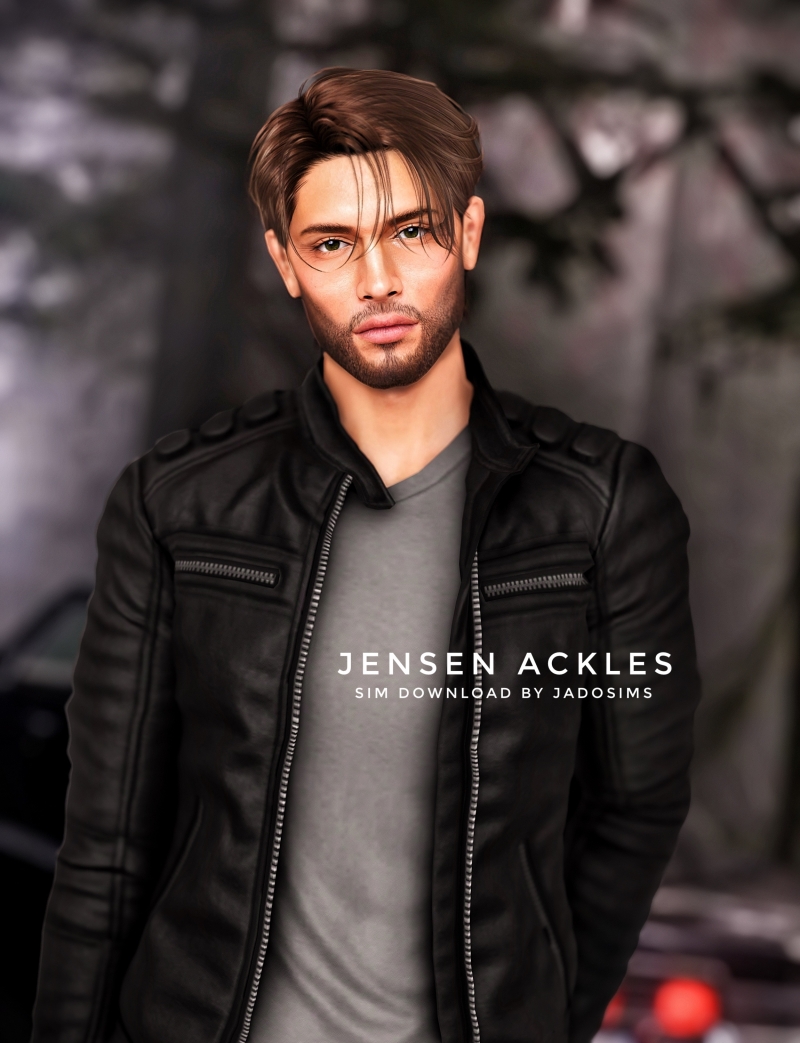 Alpha Jensen Ackles (Sim Download) by shopwithflynnn - The Sims 4 Custom Content