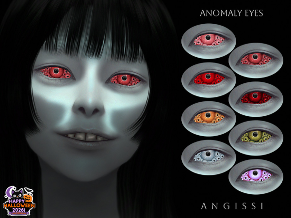 Sims 4 Anomaly Eyes by ANGISSI