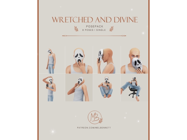 Sims 4 Wretched and Divine Posepack