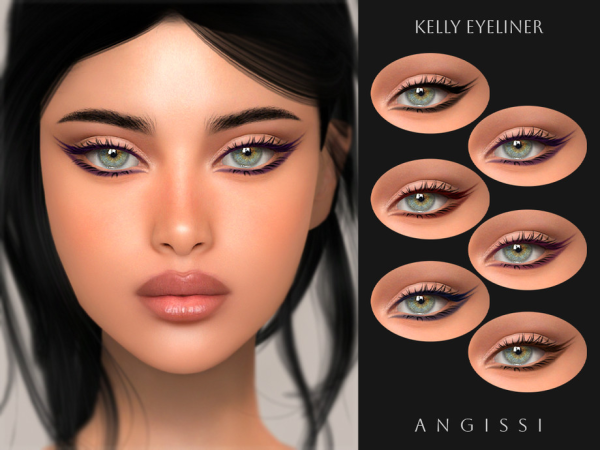 Sims 4 Kelly Eyeliner by ANGISSI