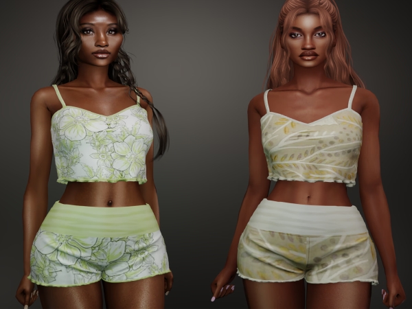 Alpha Kelly Shorts - The Sims 4 Custom Content