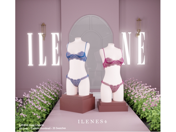 Sims 4 ILN. Usagi Lingerie