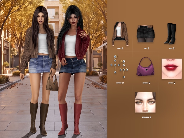 Sims 4 Natalie Lookbook