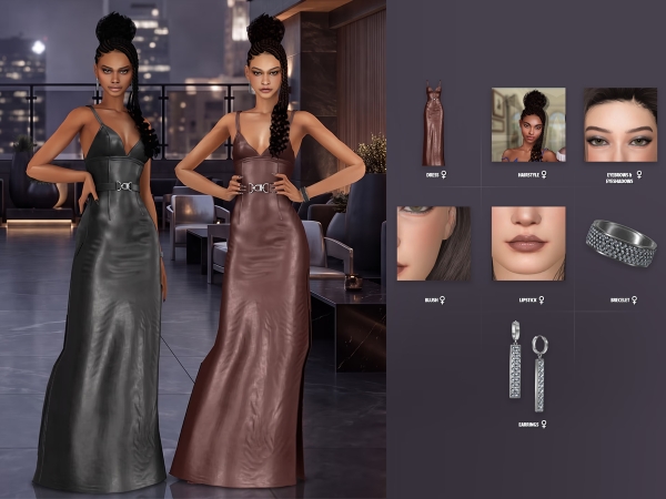 Alpha Zenda Lookbook - The Sims 4 Custom Content