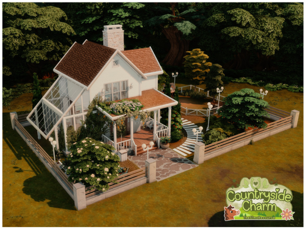 Sims 4 MM Small Farm Cottage by Merin_Martini