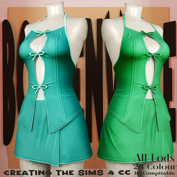 Alpha Boe_Sofia Christina Outfit by boegenville - The Sims 4 Custom Content