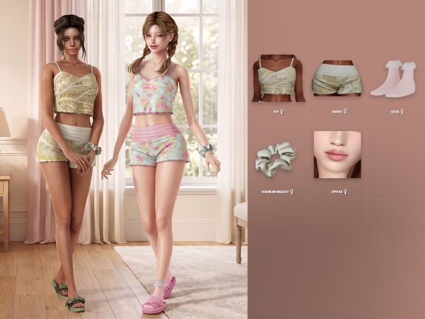 Sims 4 Kelly Lookbook