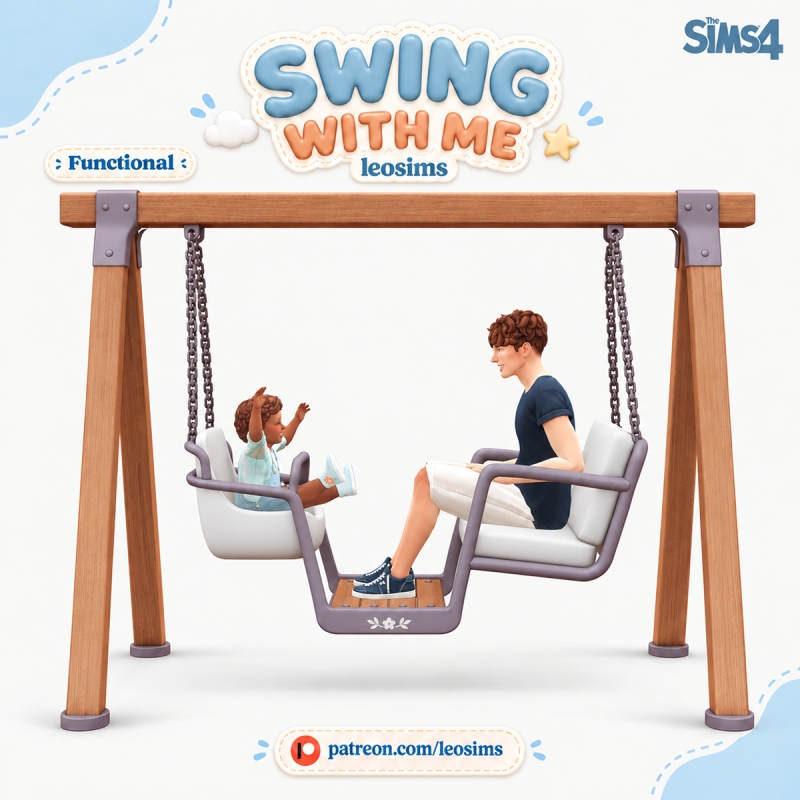 Mix Swing With Me by leosims4cc - The Sims 4 Custom Content