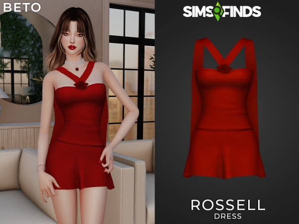 Sims 4 Rossel - Dress