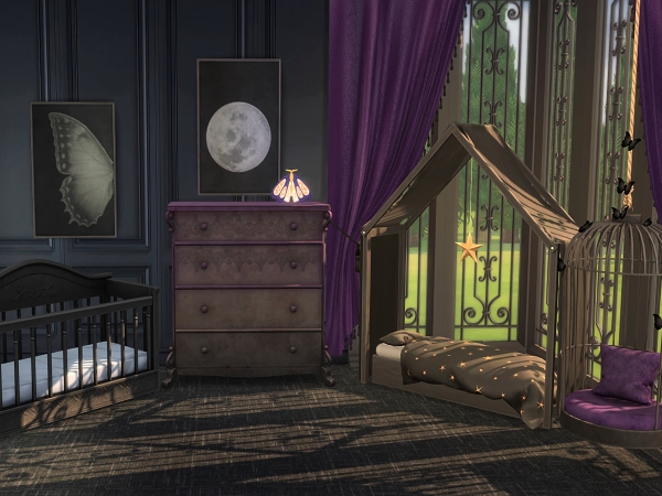 Sims 4 Luna Moth Nursery
