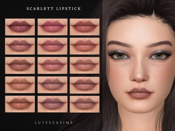 Sims 4 Scarlett Lipstick