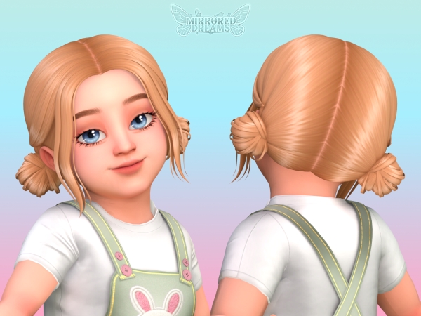 Maxis Match Roberta's Hair (Toddler) - The Sims 4 Custom Content