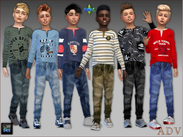 Sims 4 Outfit for boys