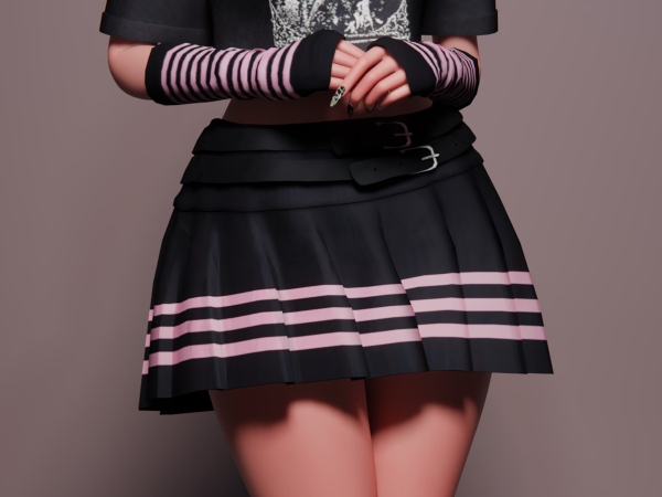 Sims 4 Looping Skirt