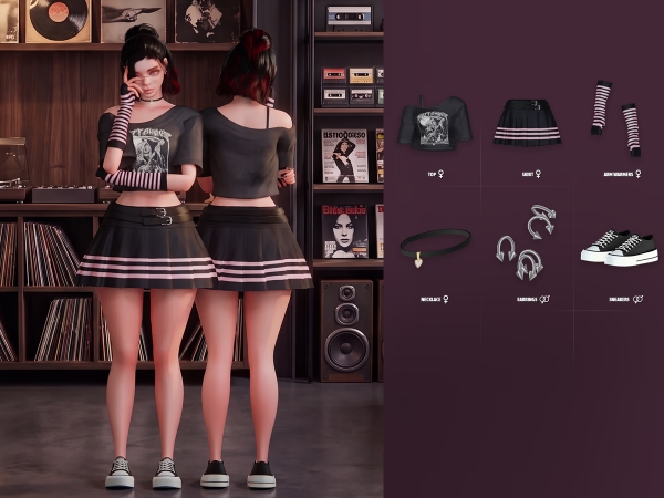 Sims 4 Looping Lookbook