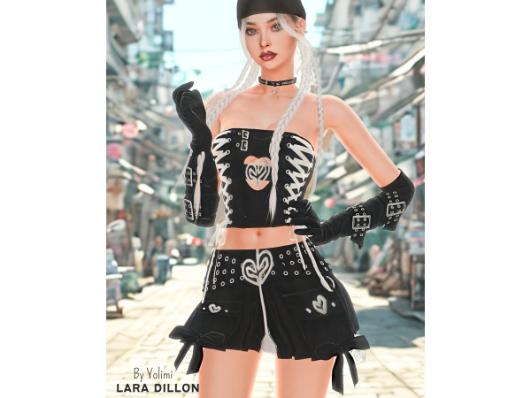 Alpha Lara by Yolimi - The Sims 4 Custom Content