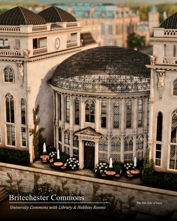 Maxis Match Britechester Commons Britechester by simsfinds - The Sims 4 Custom Content