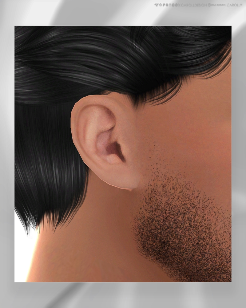 Alpha Theo Ear Preset HQ by carolldesign - The Sims 4 Custom Content