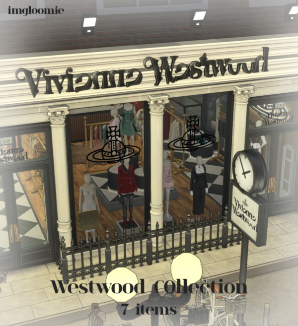 Mix Westwood Collection by simsfinds - The Sims 4 Custom Content