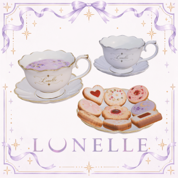 Alpha Starlit Reverie Steaming Lavender Tea Set by simsfinds - The Sims 4 Custom Content