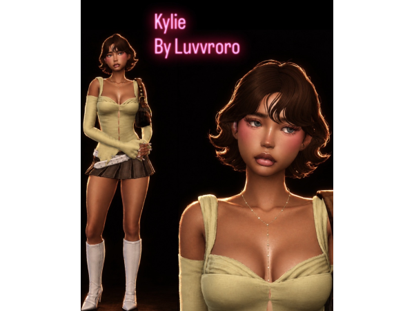 Sims 4 Kylie by RobotTiddies