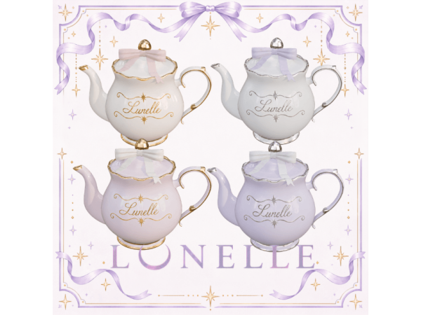 Alpha Starlit Reverie Teapot by LunelleCC - The Sims 4 Custom Content