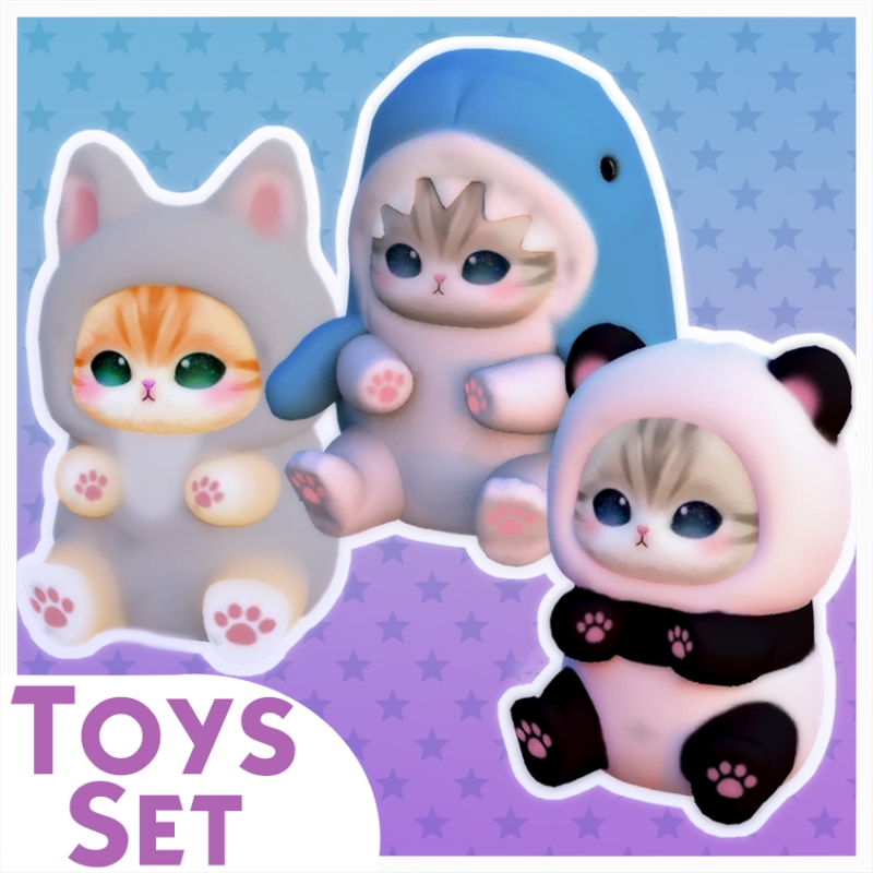 Maxis Match Cat Toys Set for by lunoluma - The Sims 4 Custom Content